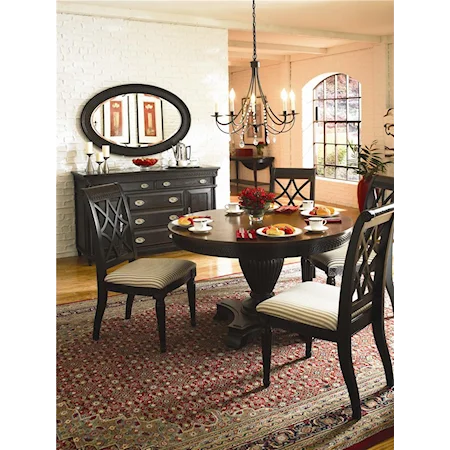 Pedestal Dining Table